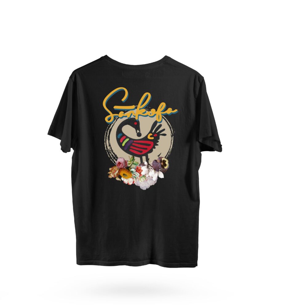 Native Sankofa floral Tee