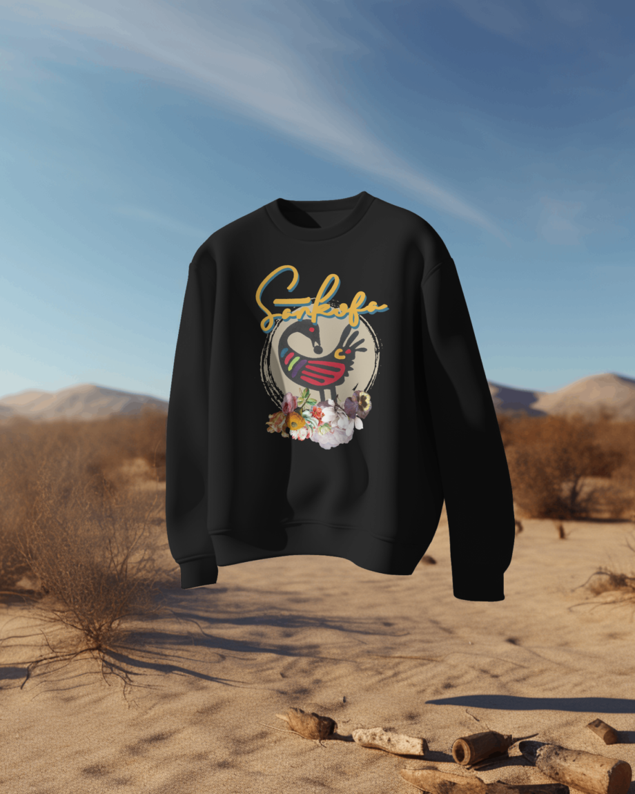 Sankofa Floral sweater