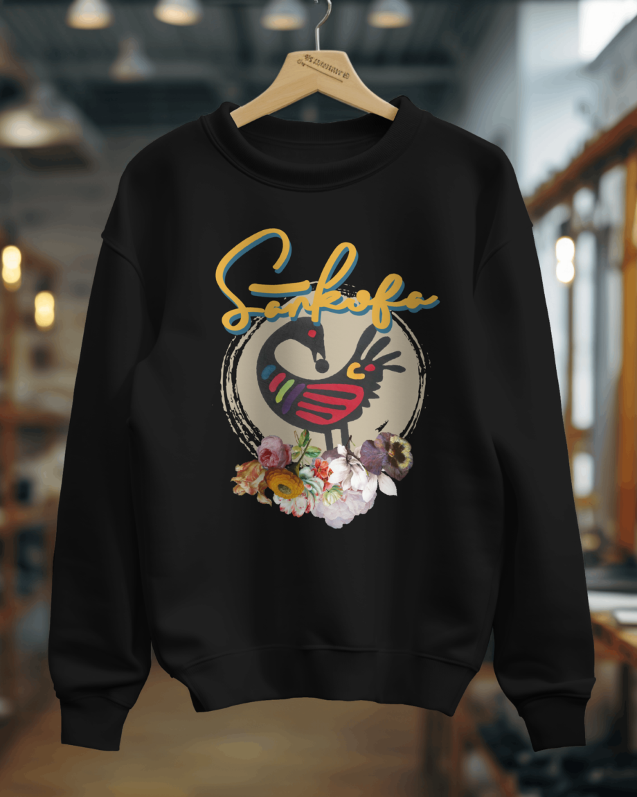 Sankofa Floral sweater